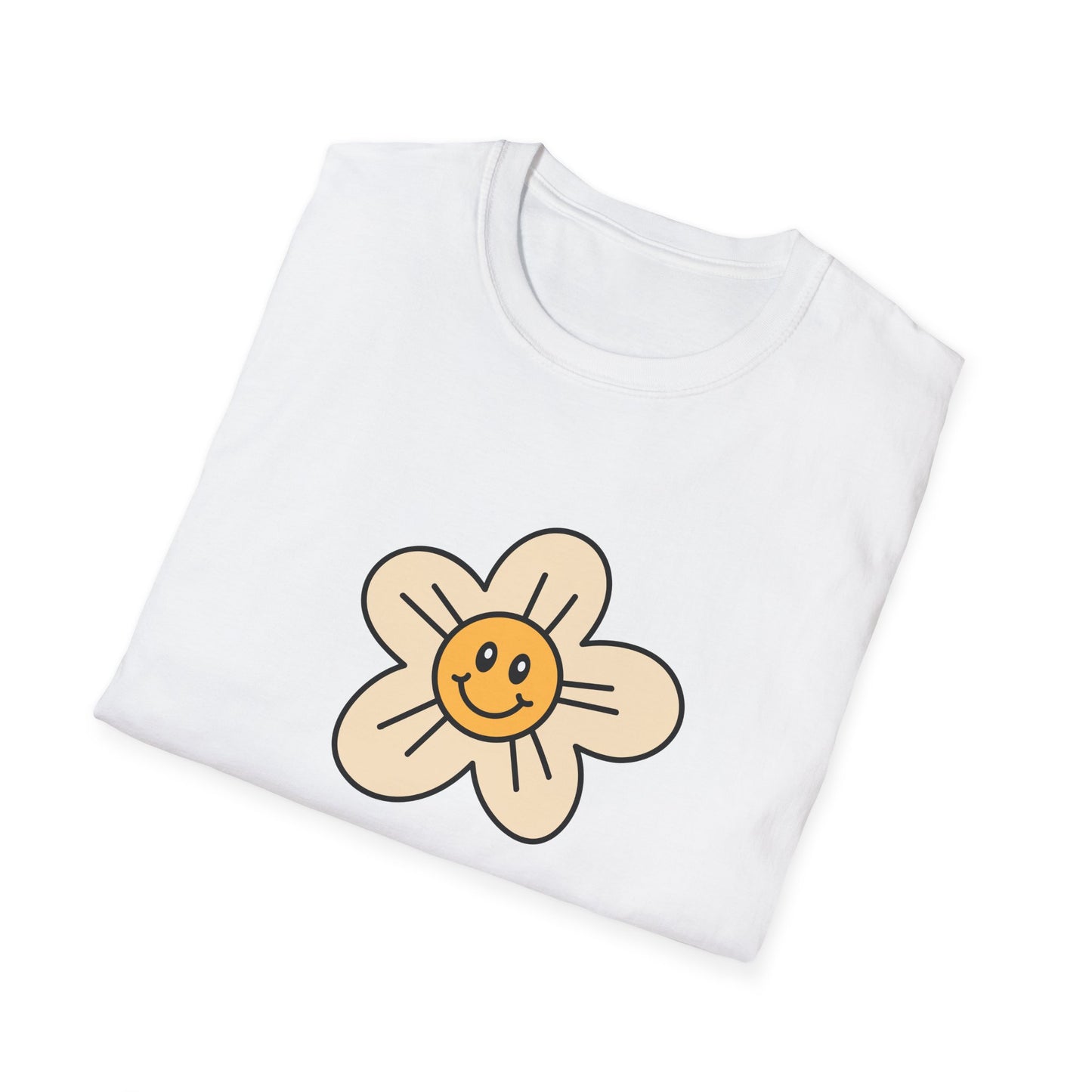 Cheerful Floral T-Shirt - "Have the Day You Deserve"