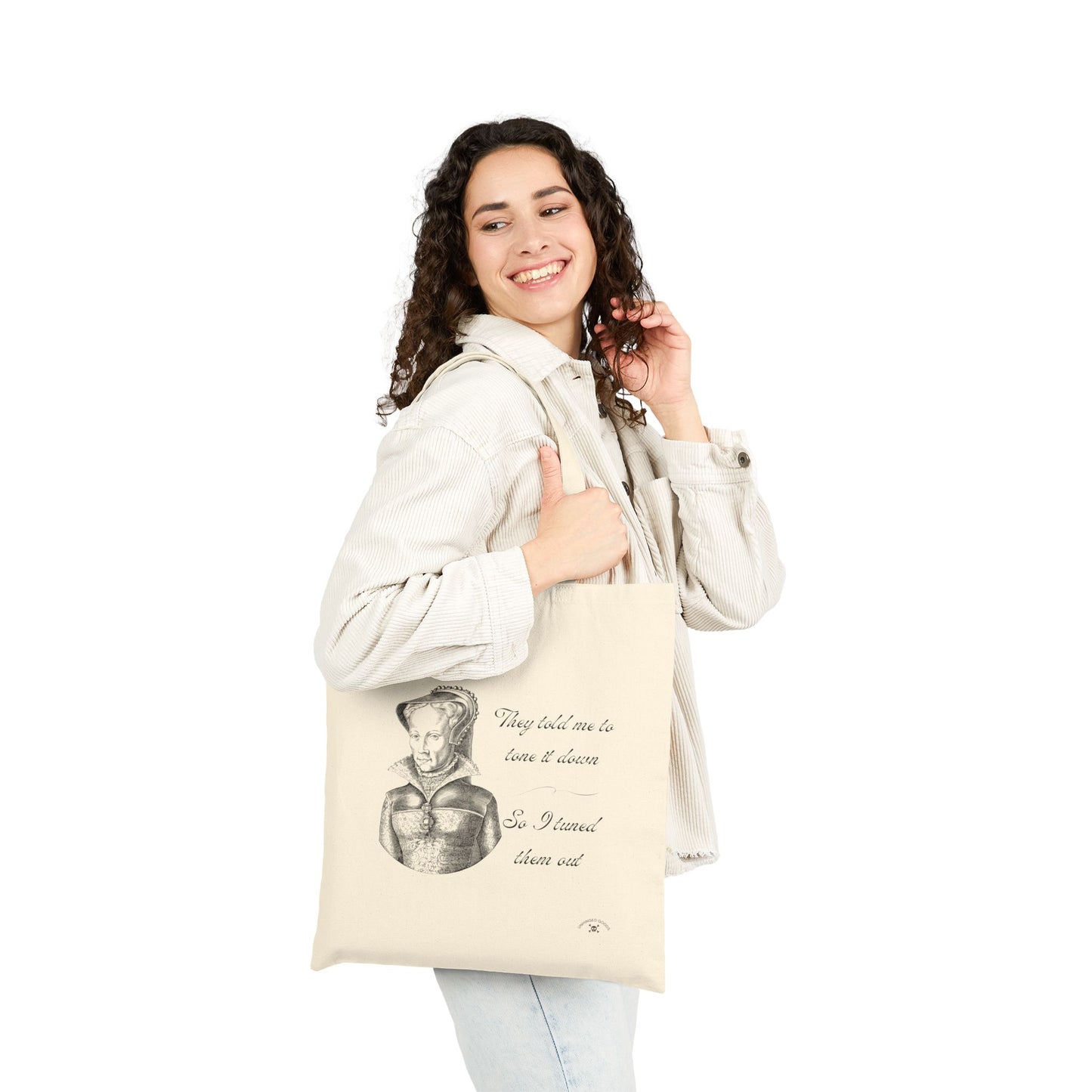 Inspirational Cotton Canvas Tote Bag - Perfect for Eco-Friendly Living & Everyday Use