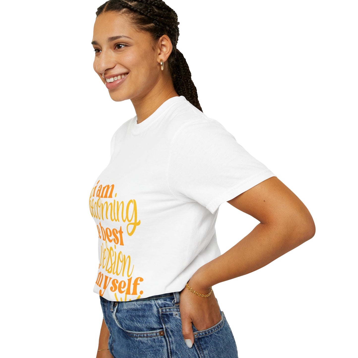 Inspiring Motivational T-Shirt, Personal Growth Tee, Positive Vibes Shirt, Self-Improvement Gift, Everyday Comfort Wear