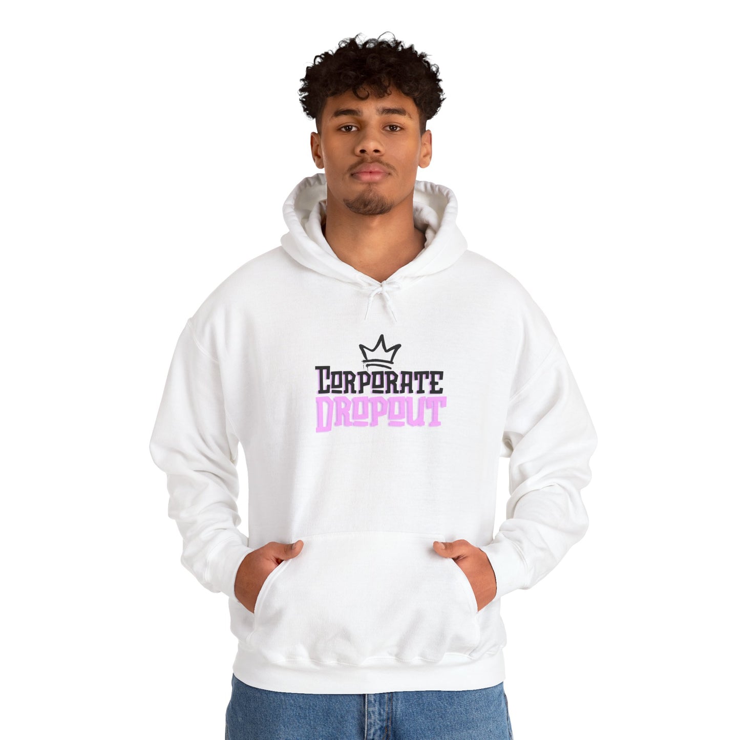 Corporate Dropout Unisex Hoodie - Cool and Comfy Sweatshirt for Ambitious Creatives