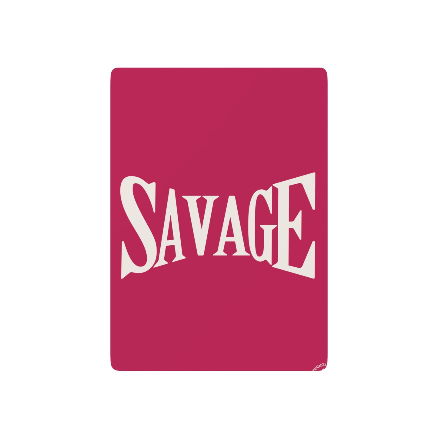 Savage Poker Playing Cards - Unique Design for Game Night