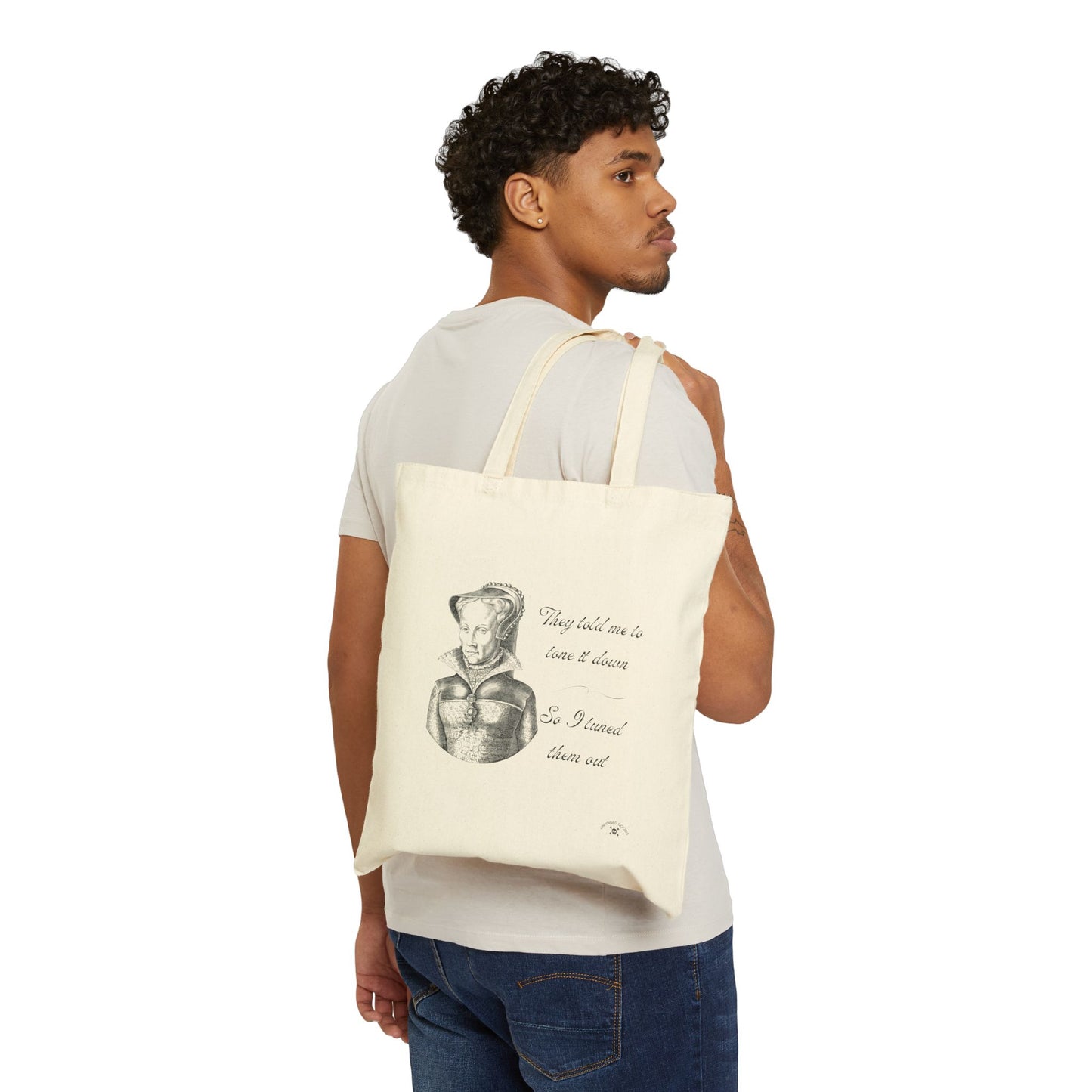 Inspirational Cotton Canvas Tote Bag - Perfect for Eco-Friendly Living & Everyday Use