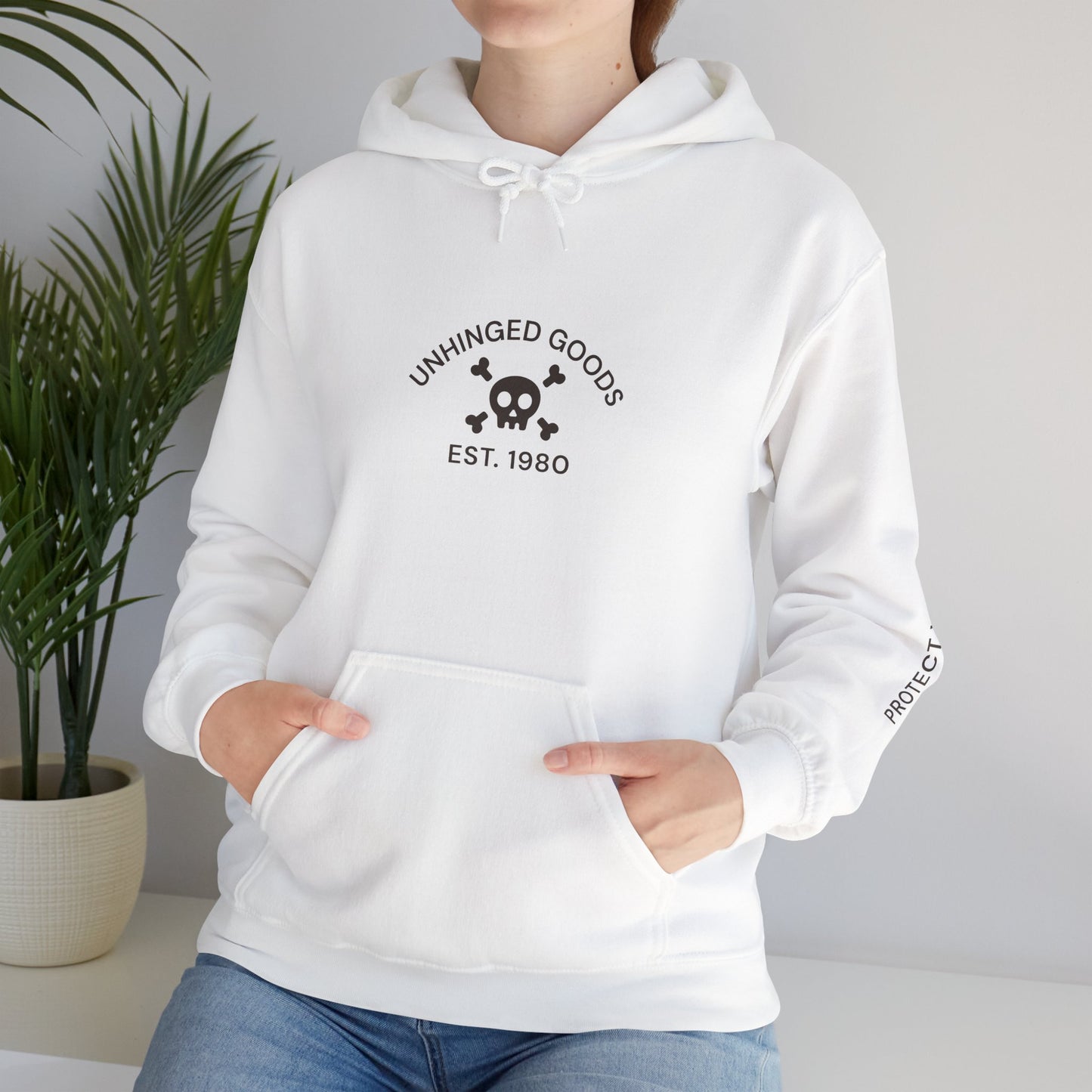 Unisex Heavy Blend™ Hoodie - Protect Your Peace Design