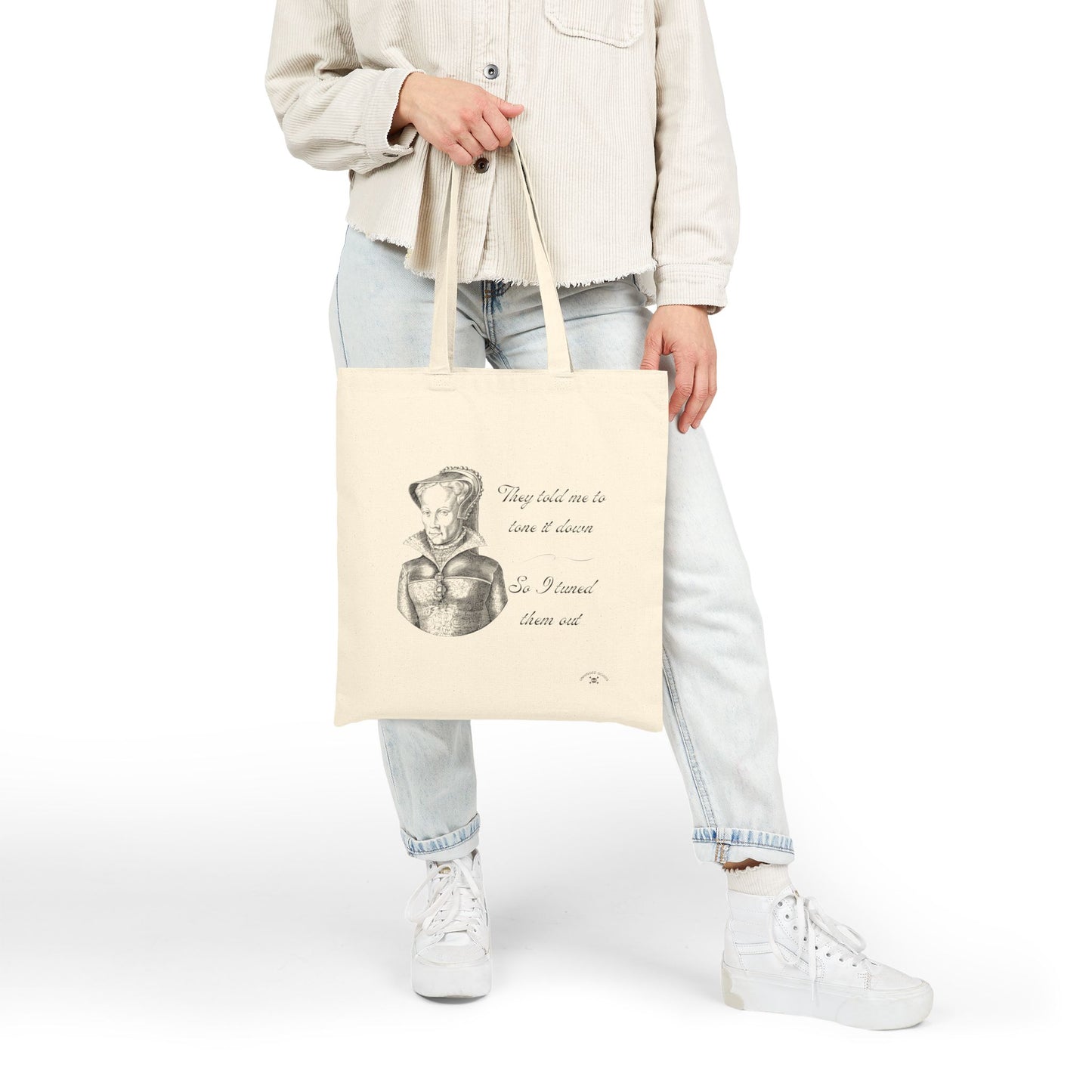 Inspirational Cotton Canvas Tote Bag - Perfect for Eco-Friendly Living & Everyday Use