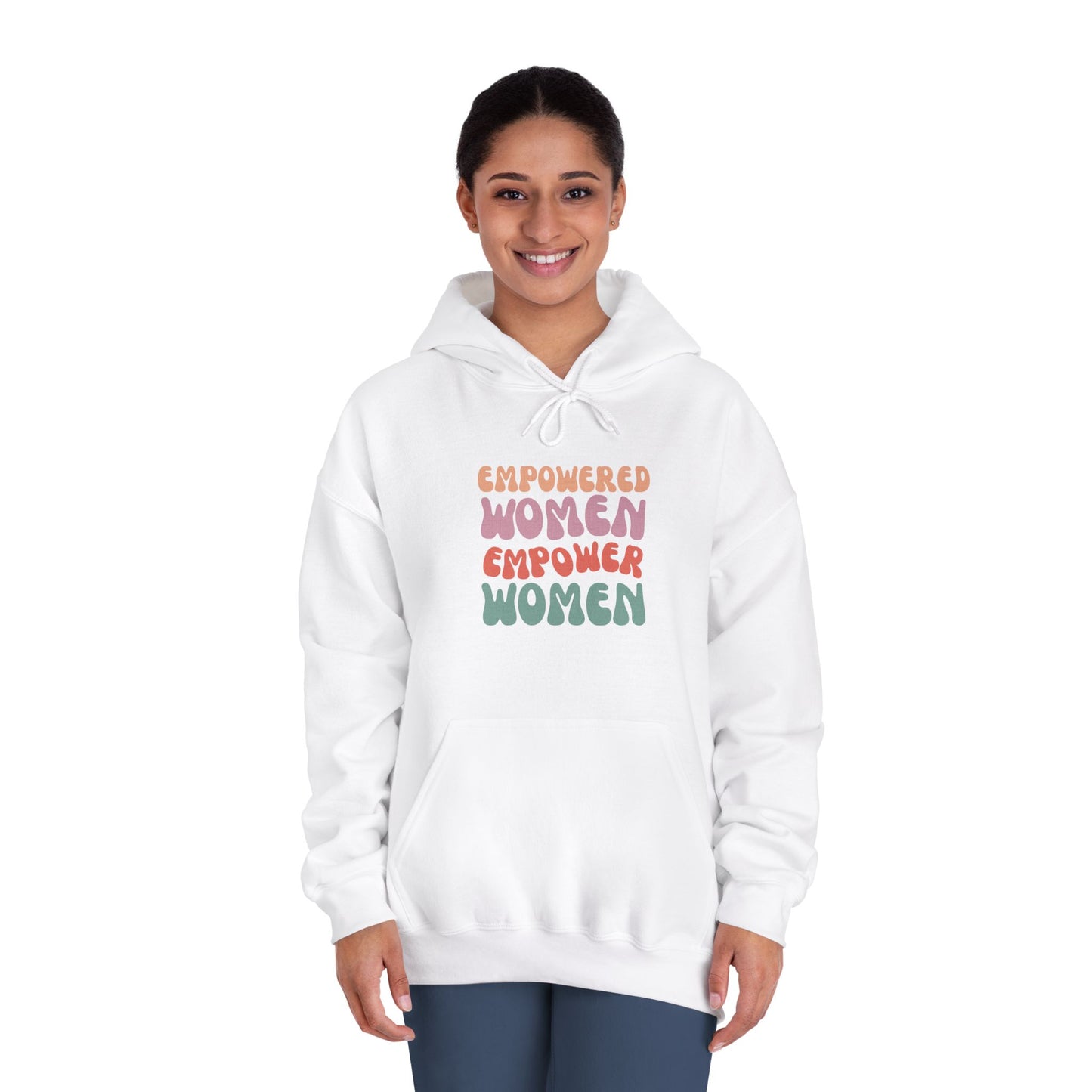 Empowered Women Sweatshirt | Gender Equality Hoodie | Inspirational Gift | Women's Empowerment | Cozy Casual Wear | Unisex Hooded Pullover