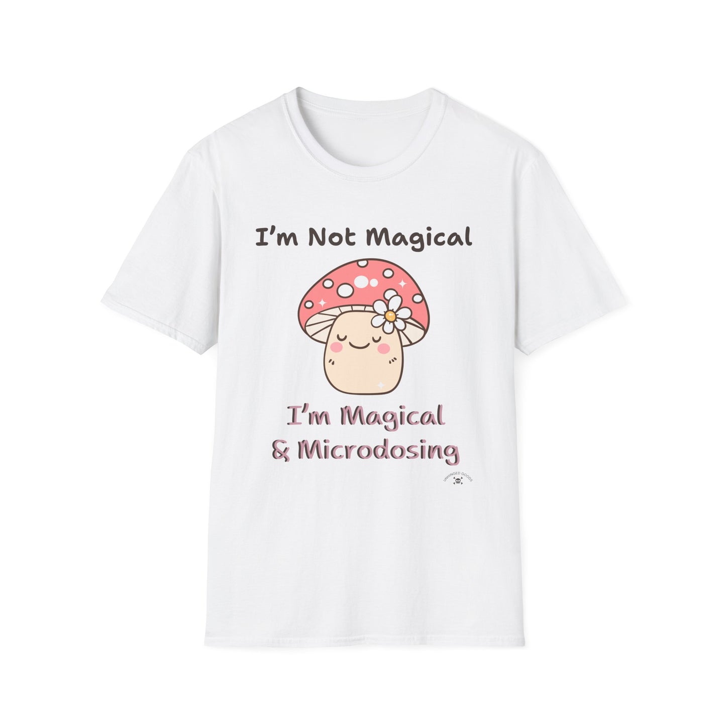 Magical Microdosing T-Shirt - Unisex Softstyle Tee for Plant Lovers