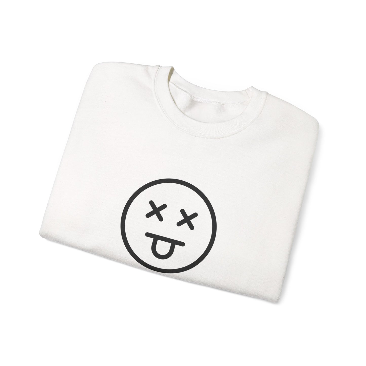 Casual Crewneck Sweatshirt with 'GO AWAY' Design - Trendy Unisex Pullover, Gift for Introverts, Cozy Lounge Wear, Everyday Comfort