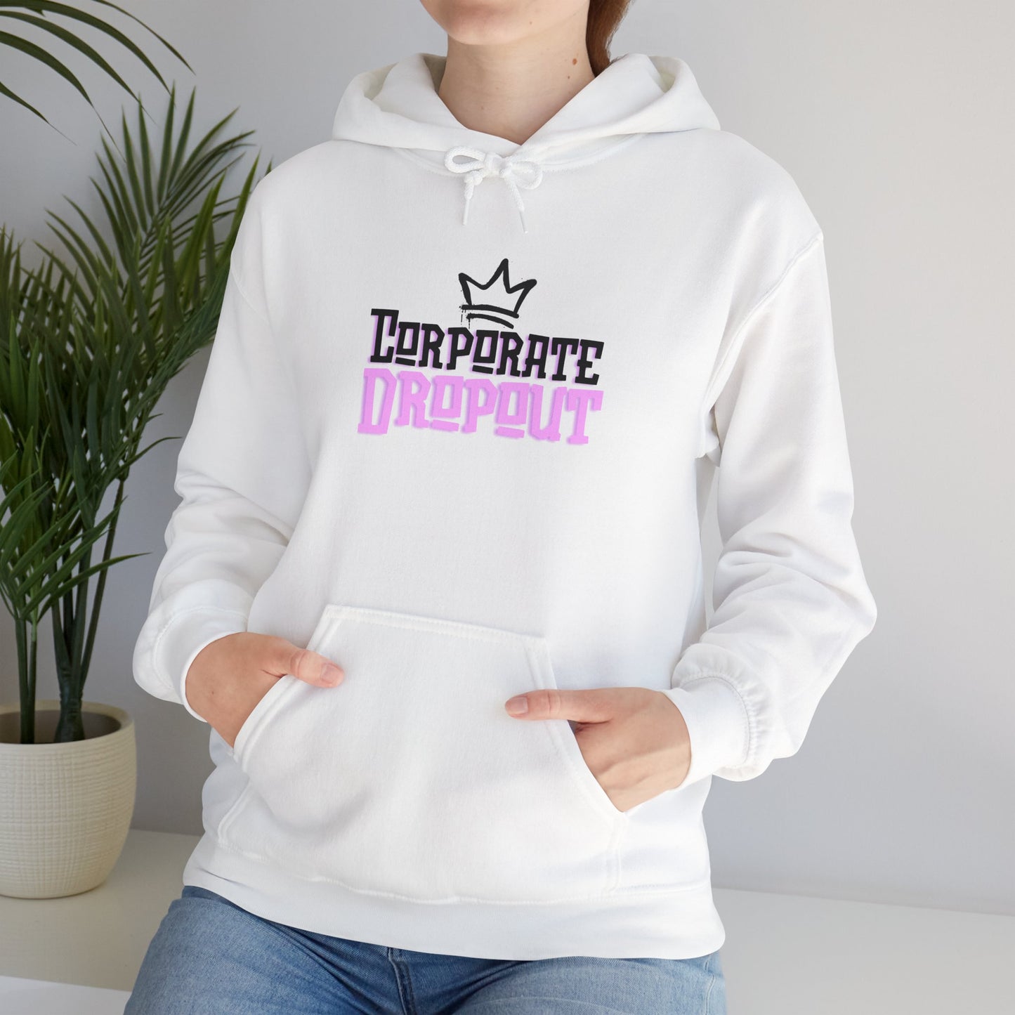 Corporate Dropout Unisex Hoodie - Cool and Comfy Sweatshirt for Ambitious Creatives