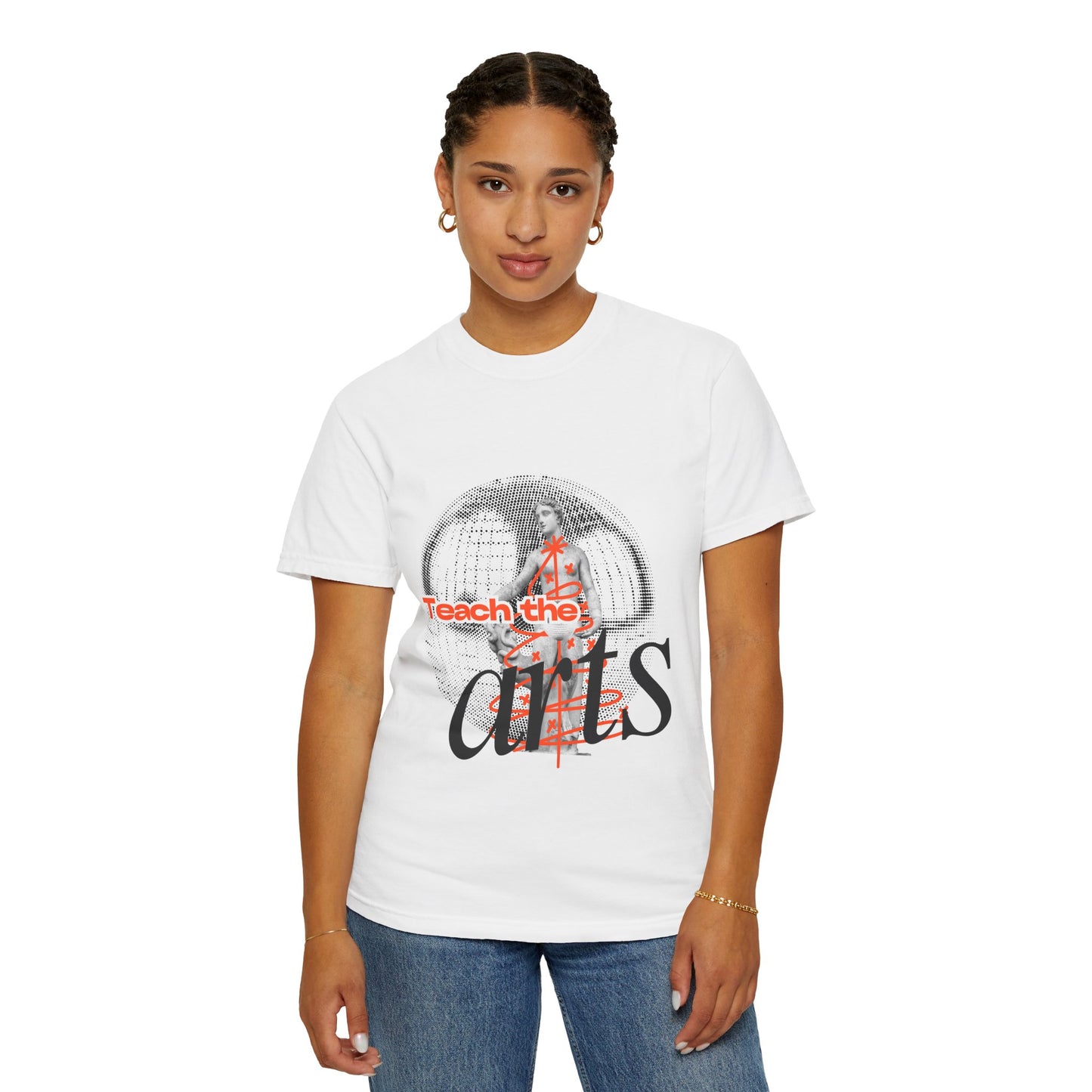 Teach the Arts Unisex Garment-Dyed T-Shirt