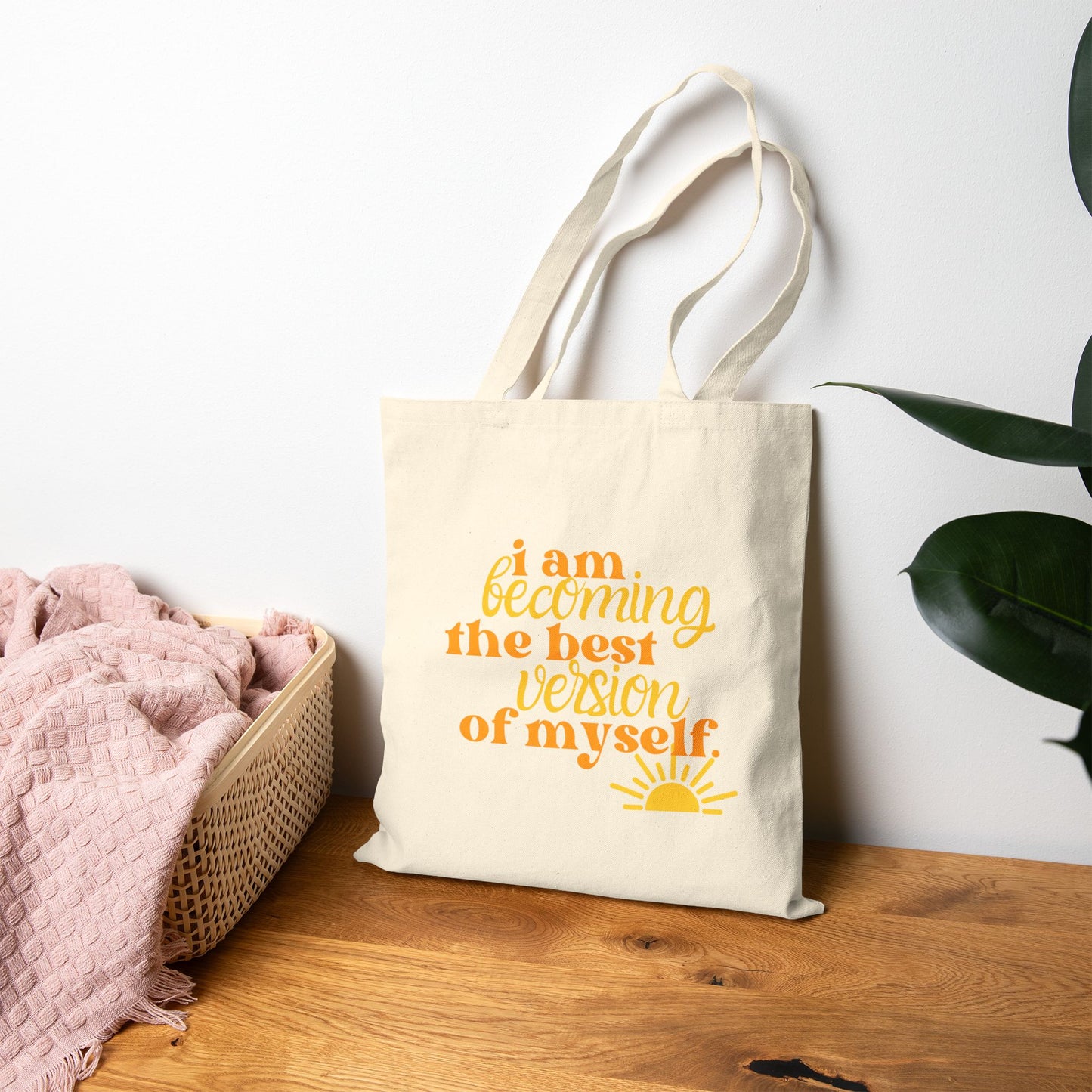 Becoming the Best Version of Myself Tote