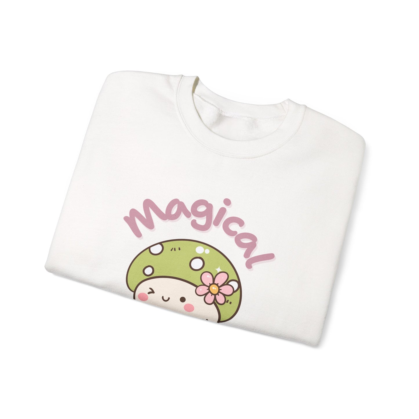 Magical Microdosing Sweatshirt - Cozy Unisex Crewneck for Plant Lovers