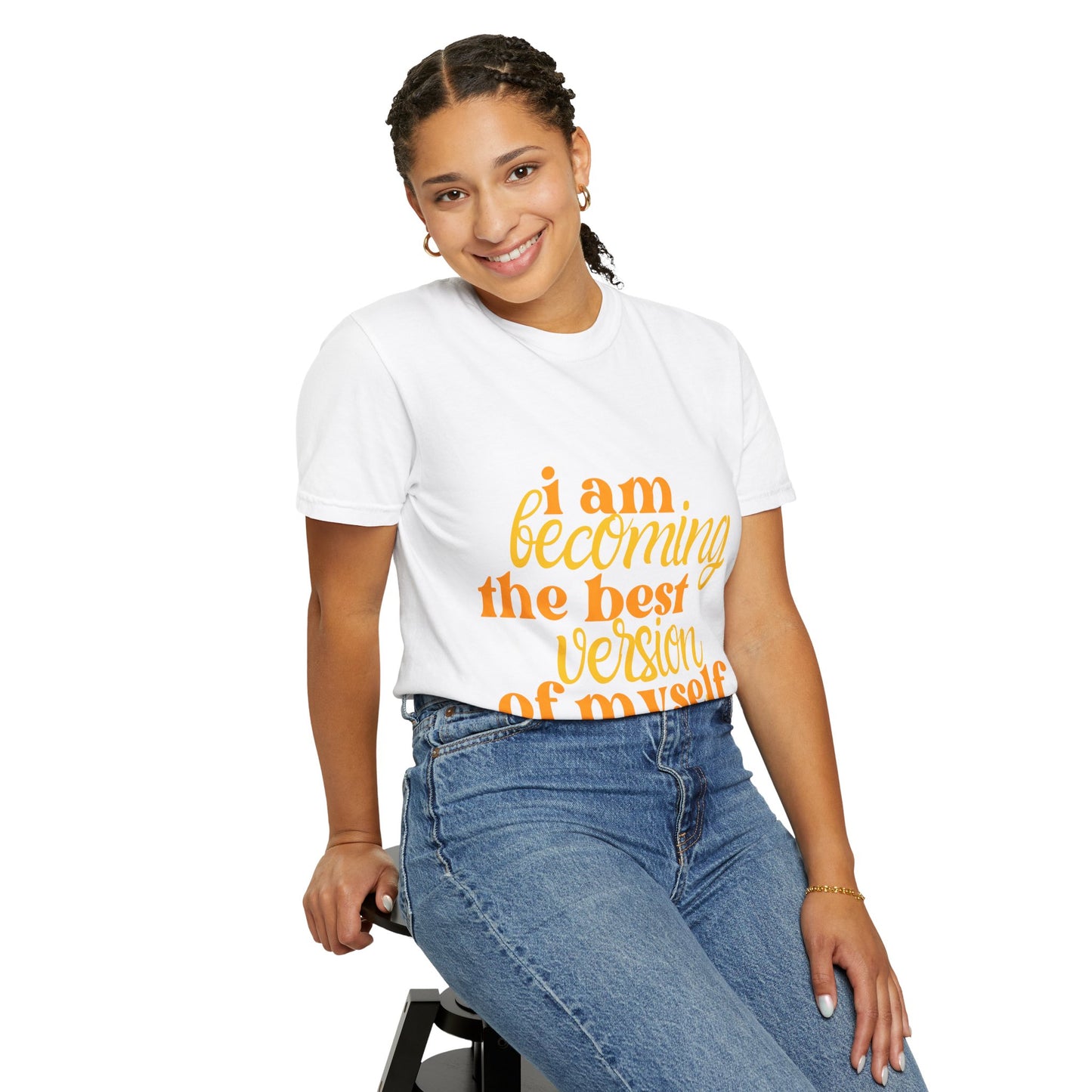 Inspiring Motivational T-Shirt, Personal Growth Tee, Positive Vibes Shirt, Self-Improvement Gift, Everyday Comfort Wear