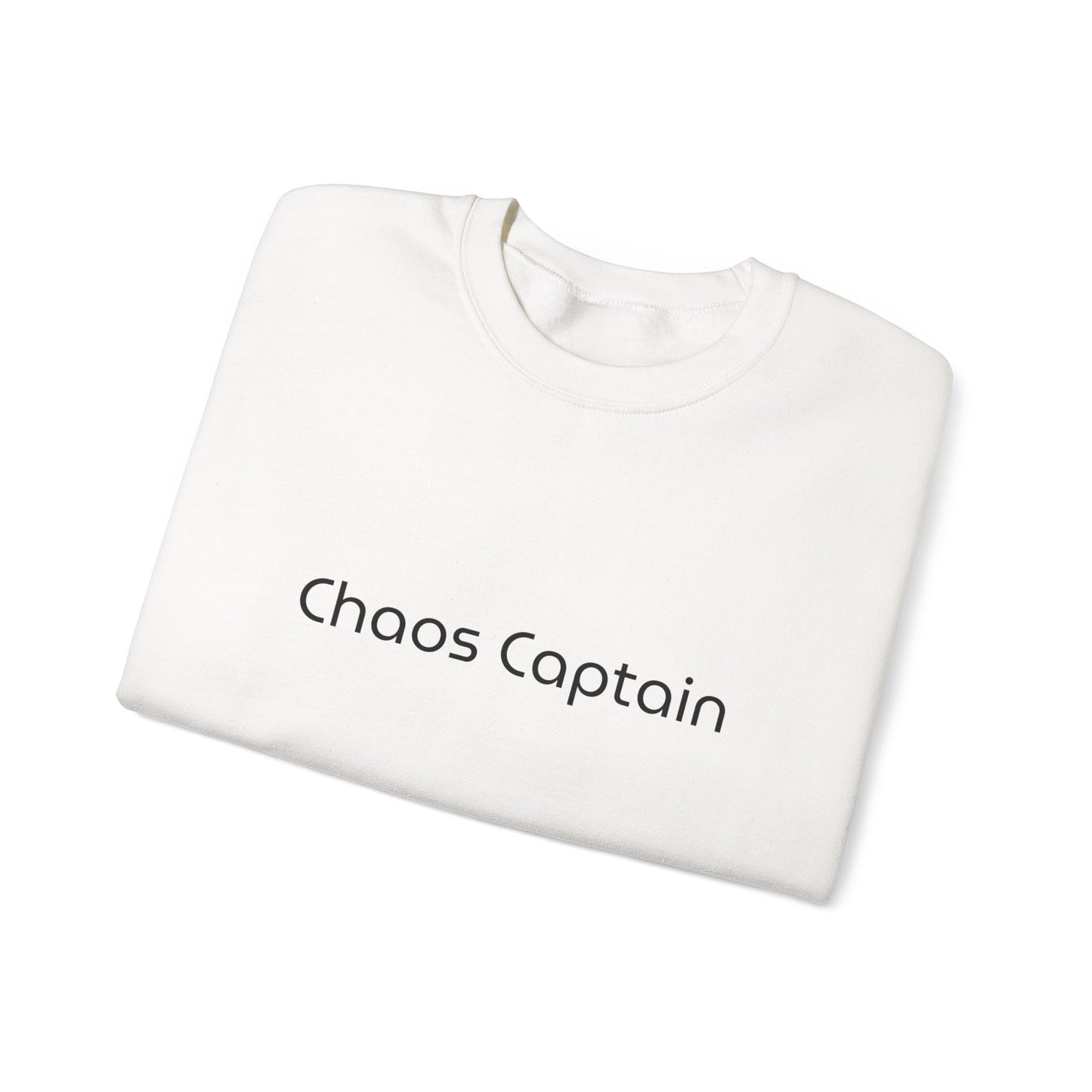 Chaos Captain Unisex Heavy Blend™ Crewneck Sweatshirt - Perfect for Relaxed Outings and Casual Gatherings