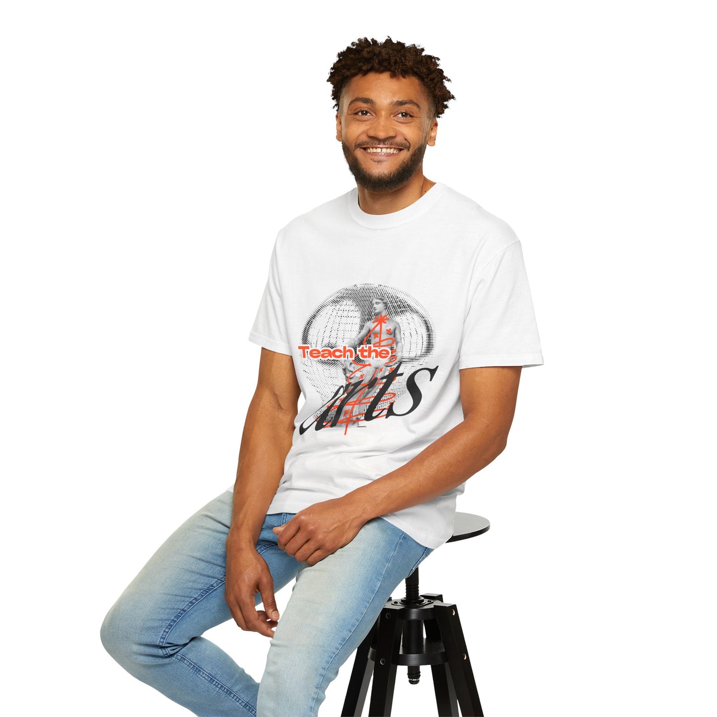 Teach the Arts Unisex Garment-Dyed T-Shirt
