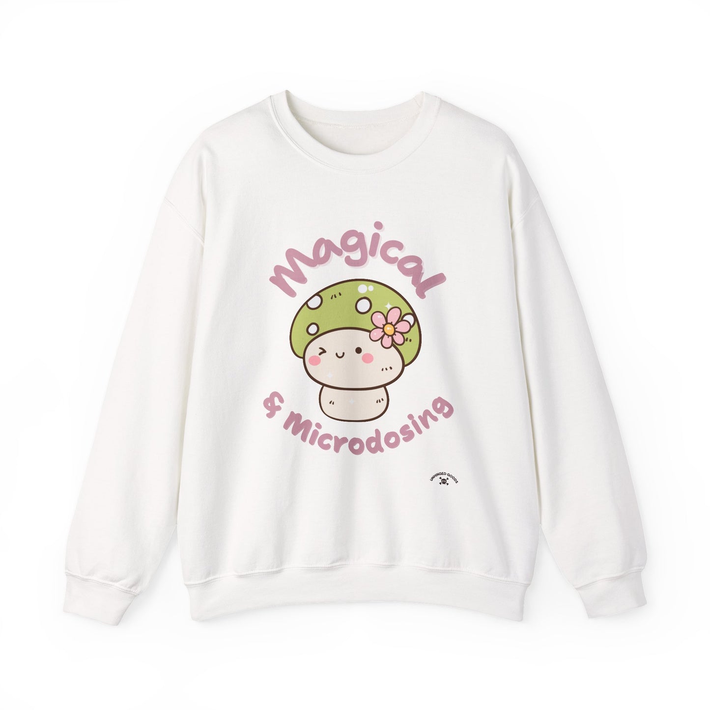 Magical Microdosing Sweatshirt - Cozy Unisex Crewneck for Plant Lovers
