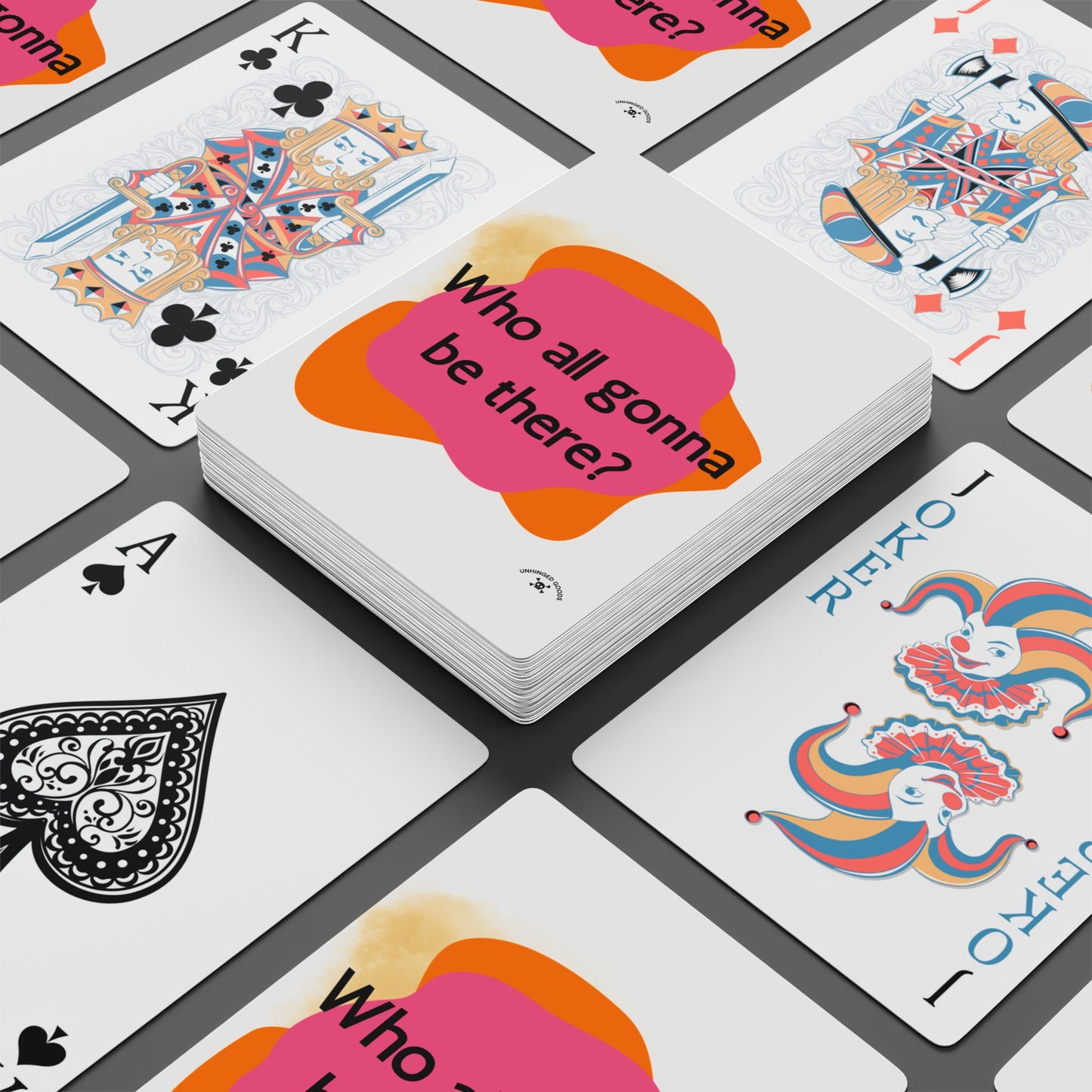 Creative Poker Playing Cards - Perfect for Game Nights & Gatherings!
