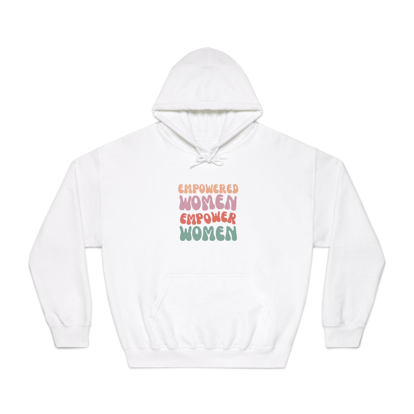 Empowered Women Sweatshirt | Gender Equality Hoodie | Inspirational Gift | Women's Empowerment | Cozy Casual Wear | Unisex Hooded Pullover