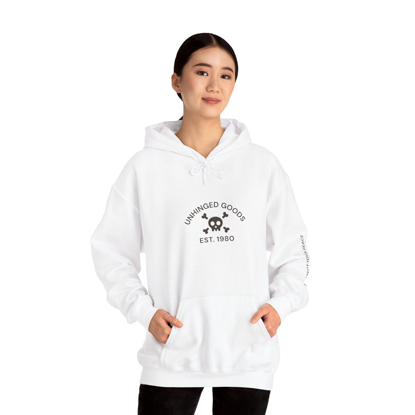 Unisex Heavy Blend™ Hoodie - Protect Your Peace Design