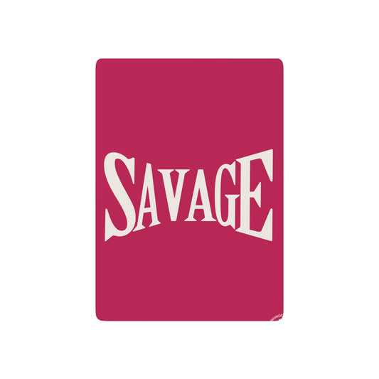 Savage Poker Playing Cards - Unique Design for Game Night