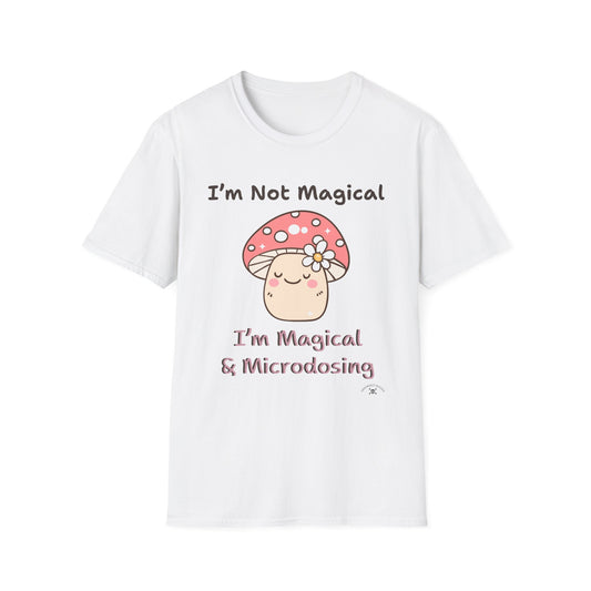 Magical Microdosing T-Shirt - Unisex Softstyle Tee for Plant Lovers