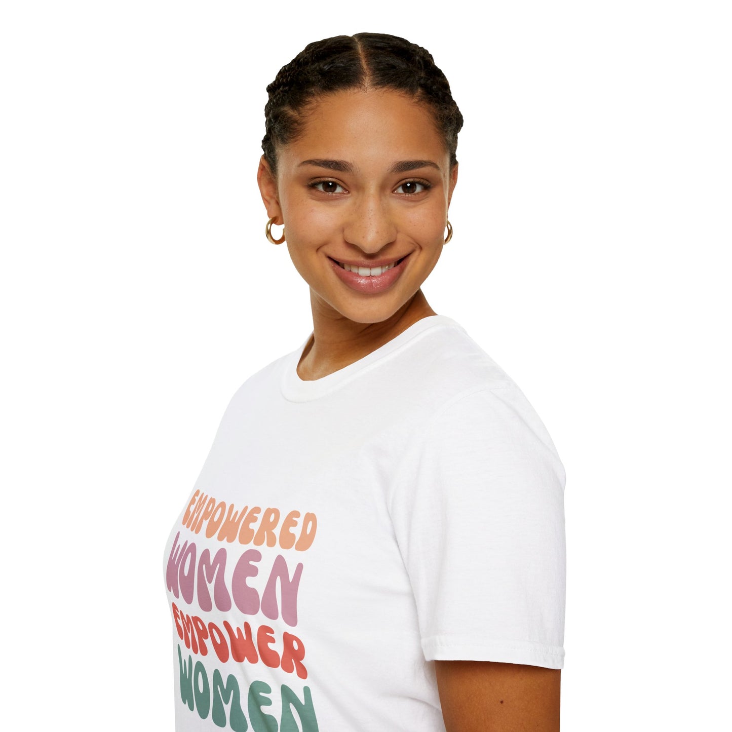 Empowered Women Unisex Softstyle T-Shirt - Inspirational Tee for Feminist Advocacy