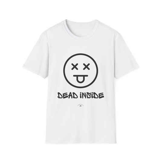 Dead Inside Unisex Softstyle T-Shirt - Casual Graphic Tee for Everyday Wear