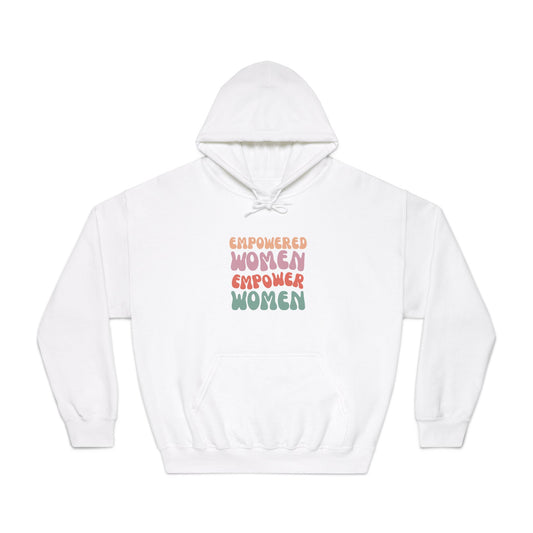 Empowered Women Sweatshirt | Gender Equality Hoodie | Inspirational Gift | Women's Empowerment | Cozy Casual Wear | Unisex Hooded Pullover