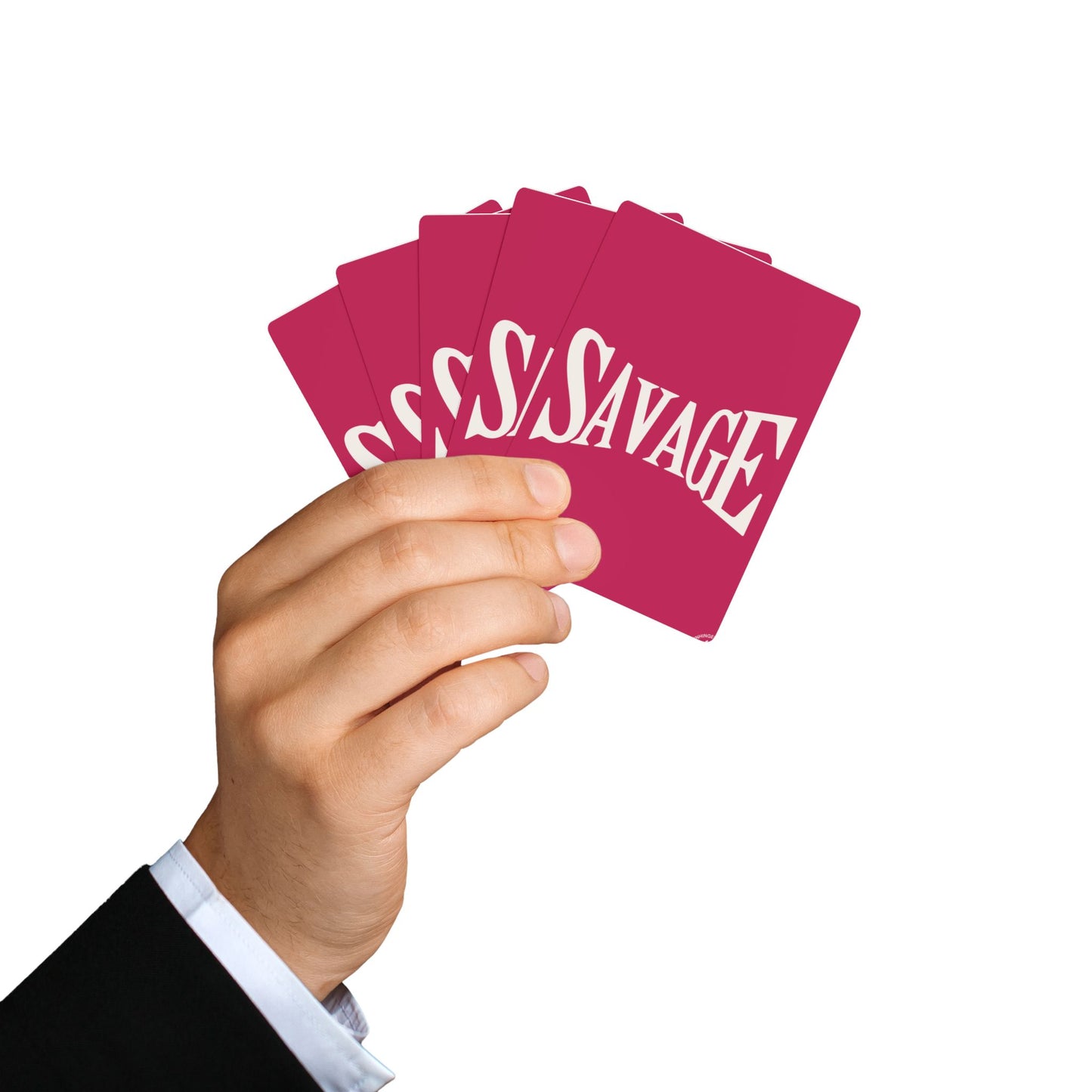 Savage Poker Playing Cards - Unique Design for Game Night